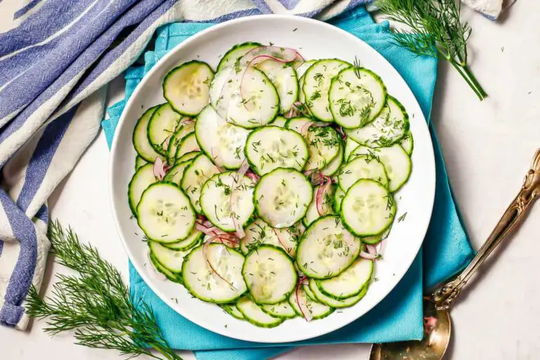 Receta de Ensalada de Pepino