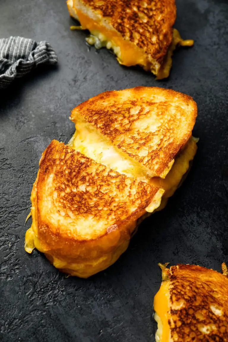 grilled cheese sandwich.