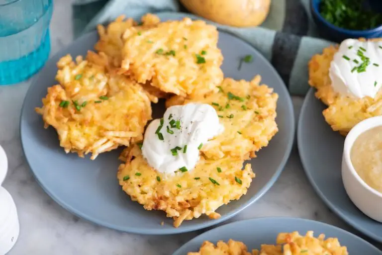 Receta de Latkes de Patata