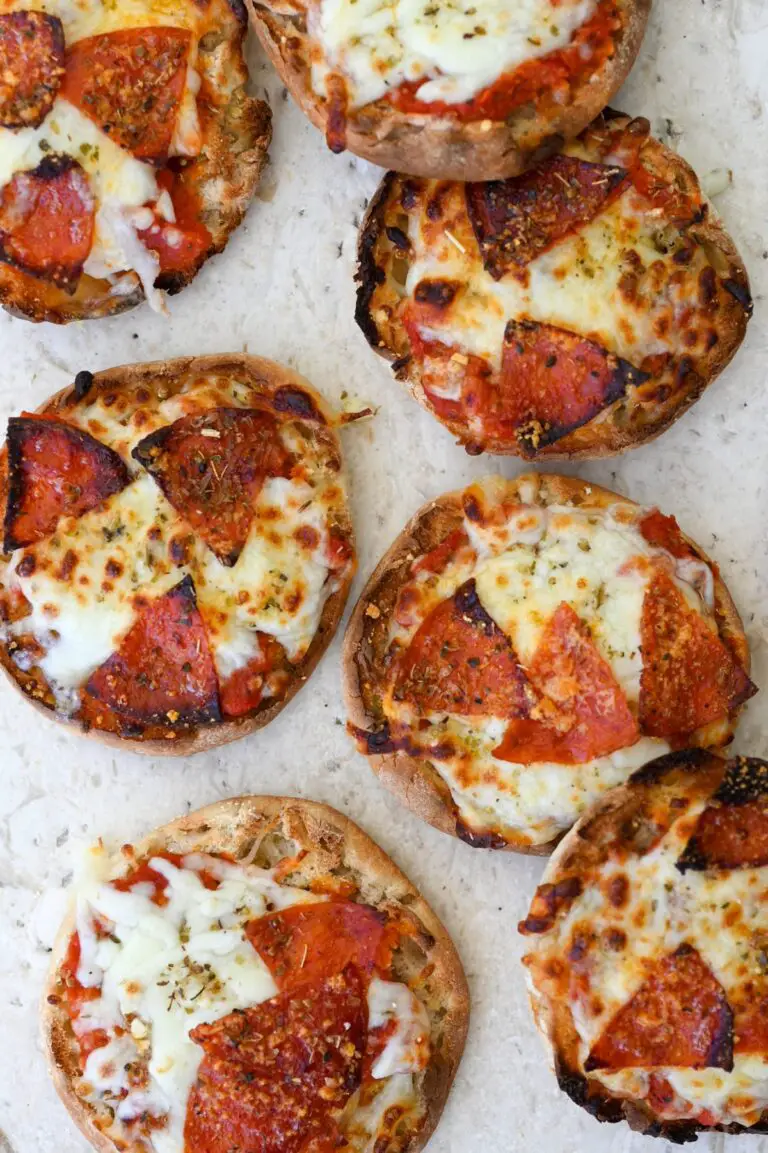 English muffin pizzas