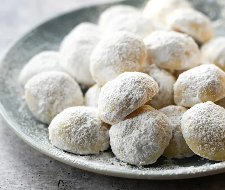 Receta de Galletas de Nieve