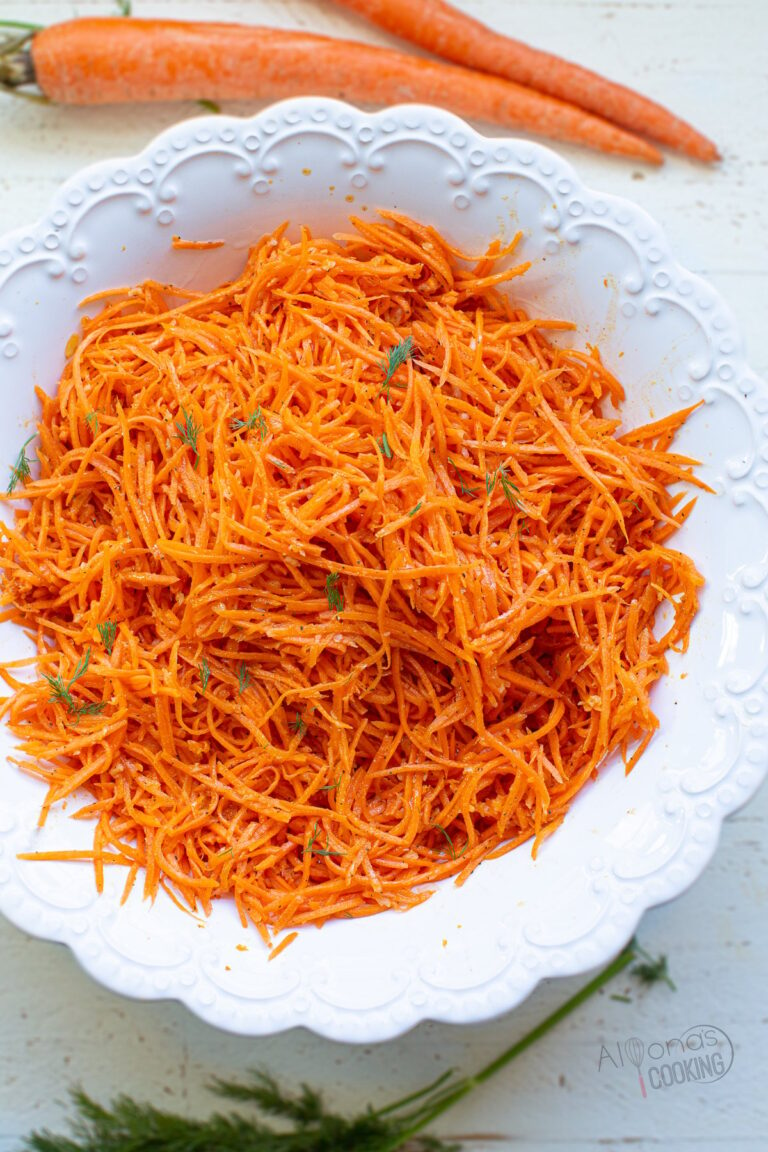 Korean carrot salad