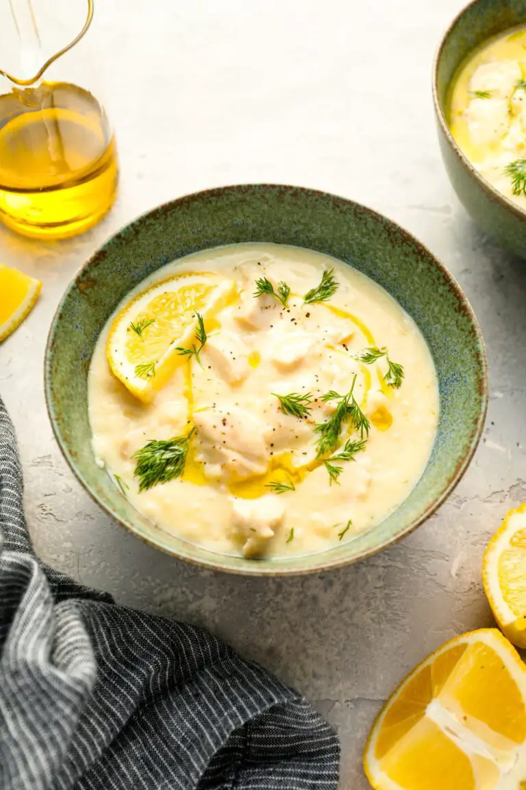 Sopa Avgolemono