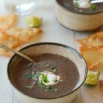 Sopa de Frijoles Negros