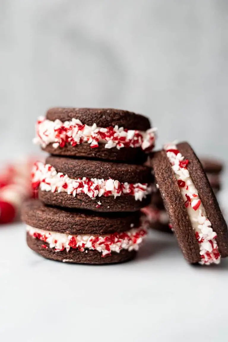 Receta de Galletas de Mantequilla tipo Oreo con Menta