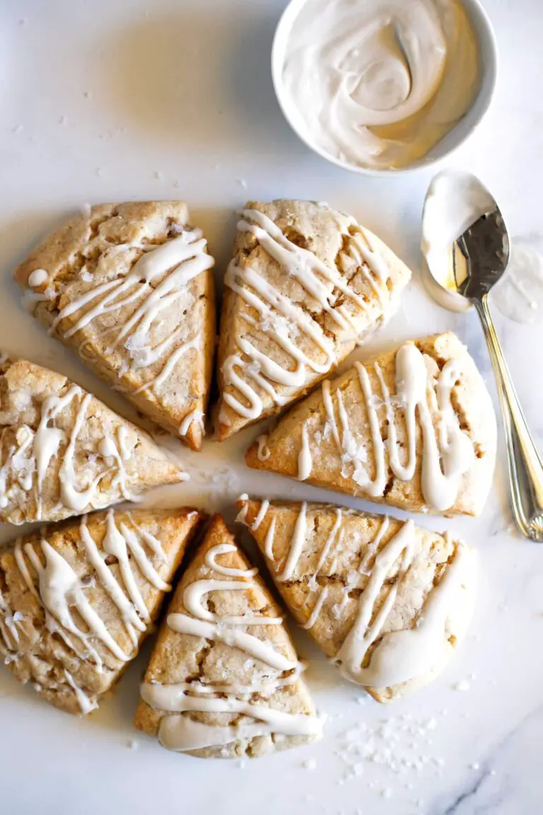 Gluten Free Salted Maple Scones