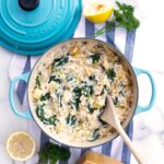 Spinach Artichoke Risotto - Kit's Kitchen